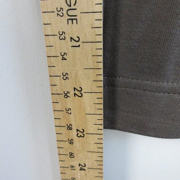 J Jill Slim Leg Cropped Pants Women's 2X Brown Cotton Rayon Stretch Casual 365 - Picture 11 of 12